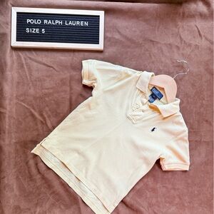 Polo Ralph Lauren Butter Yellow Polo Shirt